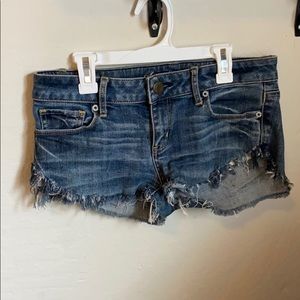 Dark Jean shorts